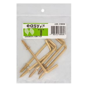 Cáncamo L 2" Cobre x6und