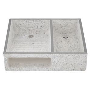 Lavadero Sobreponer granito 60x50x16Cm