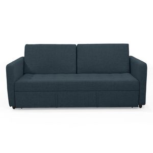 Sofá cama 3 puestos Uganda 87x192x93 cm plomo Hogar Venecia