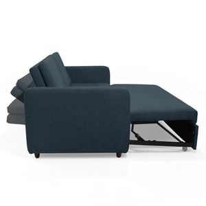 Sofá cama 3 puestos Uganda 87x192x93 cm plomo Hogar Venecia