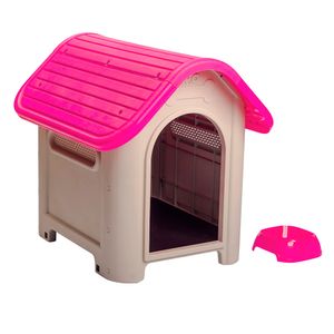 Casa mascota 66x60x74.5 cm magenta Plasticos MQ