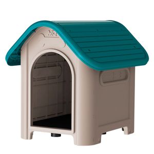 Casa mascota 82.6x103.5x90.8 cm turquesa Plasticos MQ