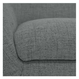 Sofá 2 puestos Cannes 85x136x78 cm gris Hogar Venecia