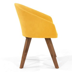 Silla Noto 79x61x57 cm mostaza Hogar Venecia