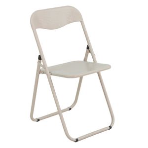 Silla plegable holes 80x44x45 cm beige M+Design
