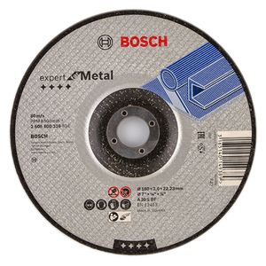 Disco de corte Expert for Metal 180x3 mm Grano 30 Bosch