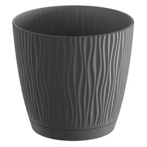 Maceta 18.8 cm Sandy antracita Tumatera