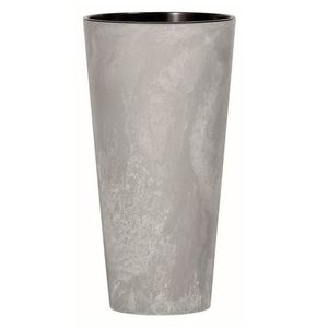 Maceta 30 cm Tubus Betón gris concreto Tumatera