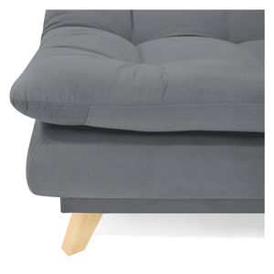 Sofá cama 3 puestos Múnich gris Hogar Venecia