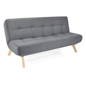 Sofá cama 3 puestos Porto gris Hogar Venecia