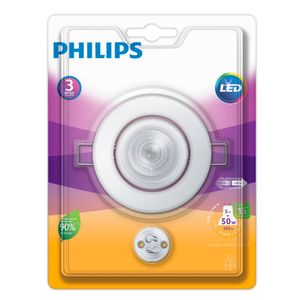 Bombillo LED 5W GU10 luz cálida Philips
