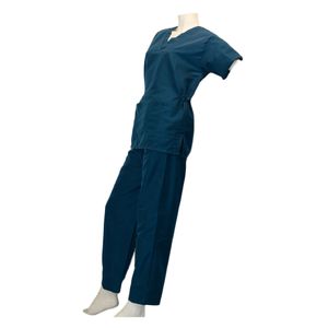 Conjunto antifluido azul talla M Servi-Ropind