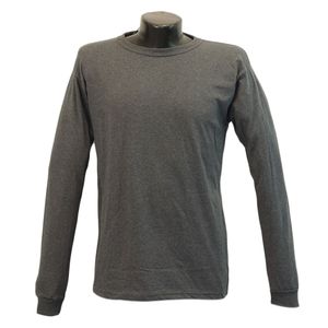 Camiseta manga larga gris talla L Servi-Ropind