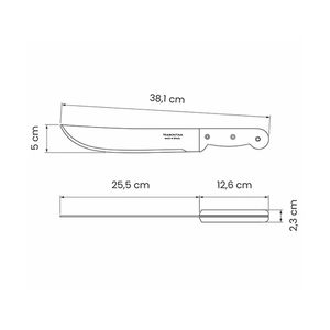 Machete Tramontina acero al carbono 38.1 cm