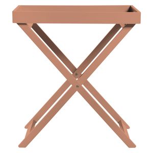 Mesa con bandeja coral 62x56x35 cm M+Design