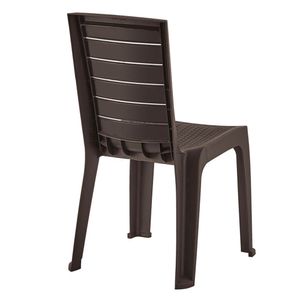 Silla Nova wengue polipropileno 85.5x54x47.5 cm Vanyplas