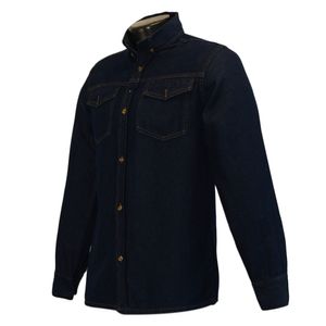 Camisa caballero Jean azul talla M Servi-Ropind