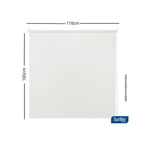 Cortinas roller Black Out 110x165 cm Sunflex