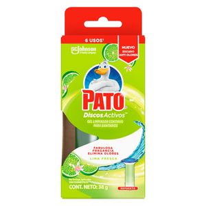 Discos activos baños cítrico x36ml Pato Purific