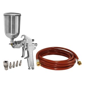 Kit aerógrafo 350 ml + manguera y acople Discover