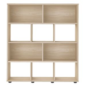 Estante Book madera naturale 109x91x25 cm Bertolini