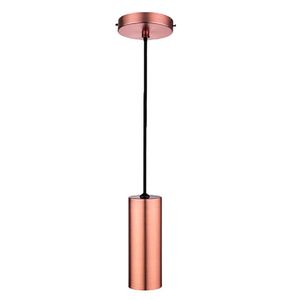 Lámpara colgar Tira rose 1 luz E27 Lienxo