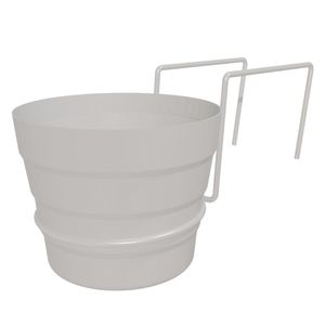 Soporte maceta sencillo blanco Rejiplas