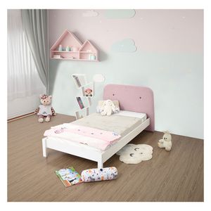 Cama infantil Bugs rosa 125x204cm Hogar Venecia