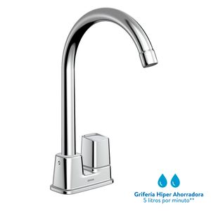 Grifería lavaplatos sencilla Solid cromo Grival