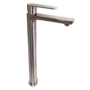 Grifería lavamanos Tucsia alto cromo Plumber