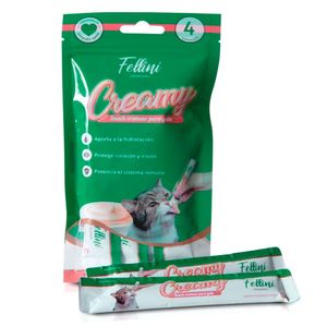 Snack húmedo gatos Cangrejo Atún Creamy 60g Fellini