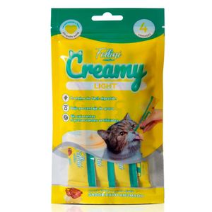 Snack húmedo gatos Light Creamy 60 g Fellini