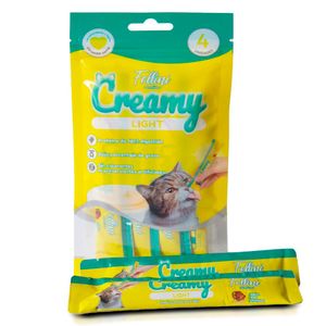 Snack húmedo gatos Light Creamy 60 g Fellini