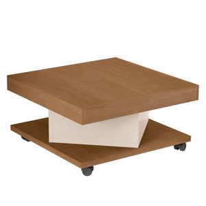 Mesa centro Saara cerezo/blanco Bertolini