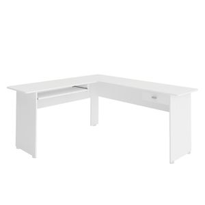 Escritorio L Canes blanco Bertolini