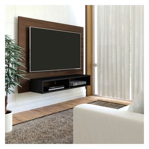 Panel TV 42'' Flash almendra/negro Bertolini