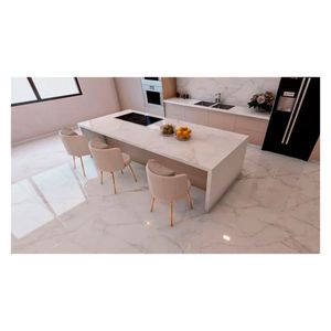 Cerámica piso/pared Carrara Real blanco 58.4x118.4 cm 2.07 m2 Cerámica Italia