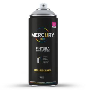 Pintura en aerosol rosado fluorescente brillante 400ml Mercury