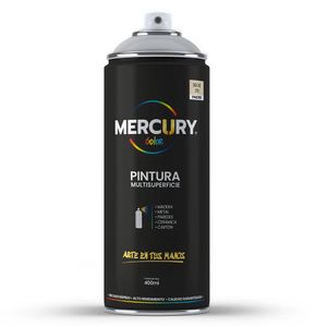Pintura en aerosol beige brillante 400ml Mercury