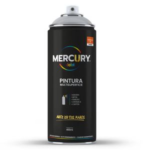 Pintura en aerosol naranja brillante 400ml Mercury