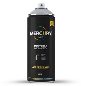 Pintura en aerosol gold brillante 400ml Mercury