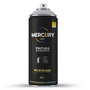 Pintura en aerosol amarillo Caterpillar brillante 400ml Mercury