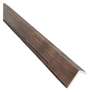 Perfil esquinero wengue humo 2.5x2.5x240cm Maxhaus