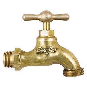 Llave manguera Pesada latón cobre Gerfor