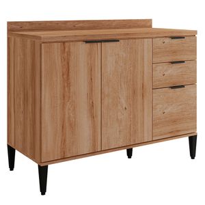 Mueble de cocina inferior 120 cm freijo Bertolini