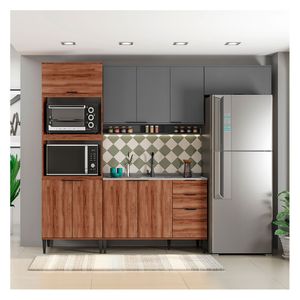 Mueble de cocina inferior 120 cm freijo Bertolini