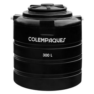 Tanque de agua cilíndrico Bicapa 300L Colempaques
