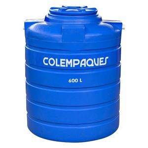 Tanque de agua cilíndrico Tricapa 600L Colempaques