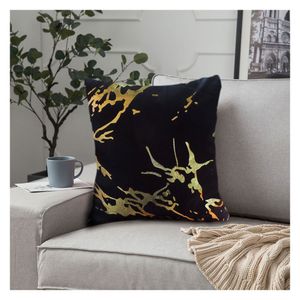 Cojín Soft negro 45x45cm DIB