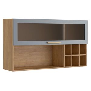 Mueble de cocina superior Axxe 120 cm gris Bertolini